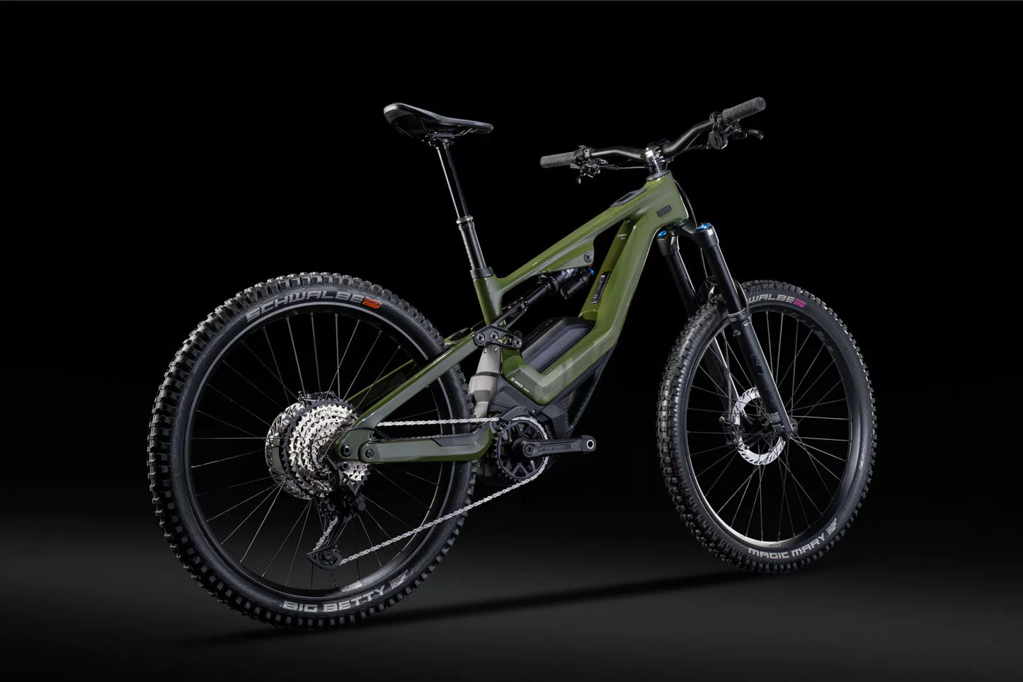 LAPIERRE OVERHOLT GLP III ELITE eMTB BIKE 2025 HARSH GREEN