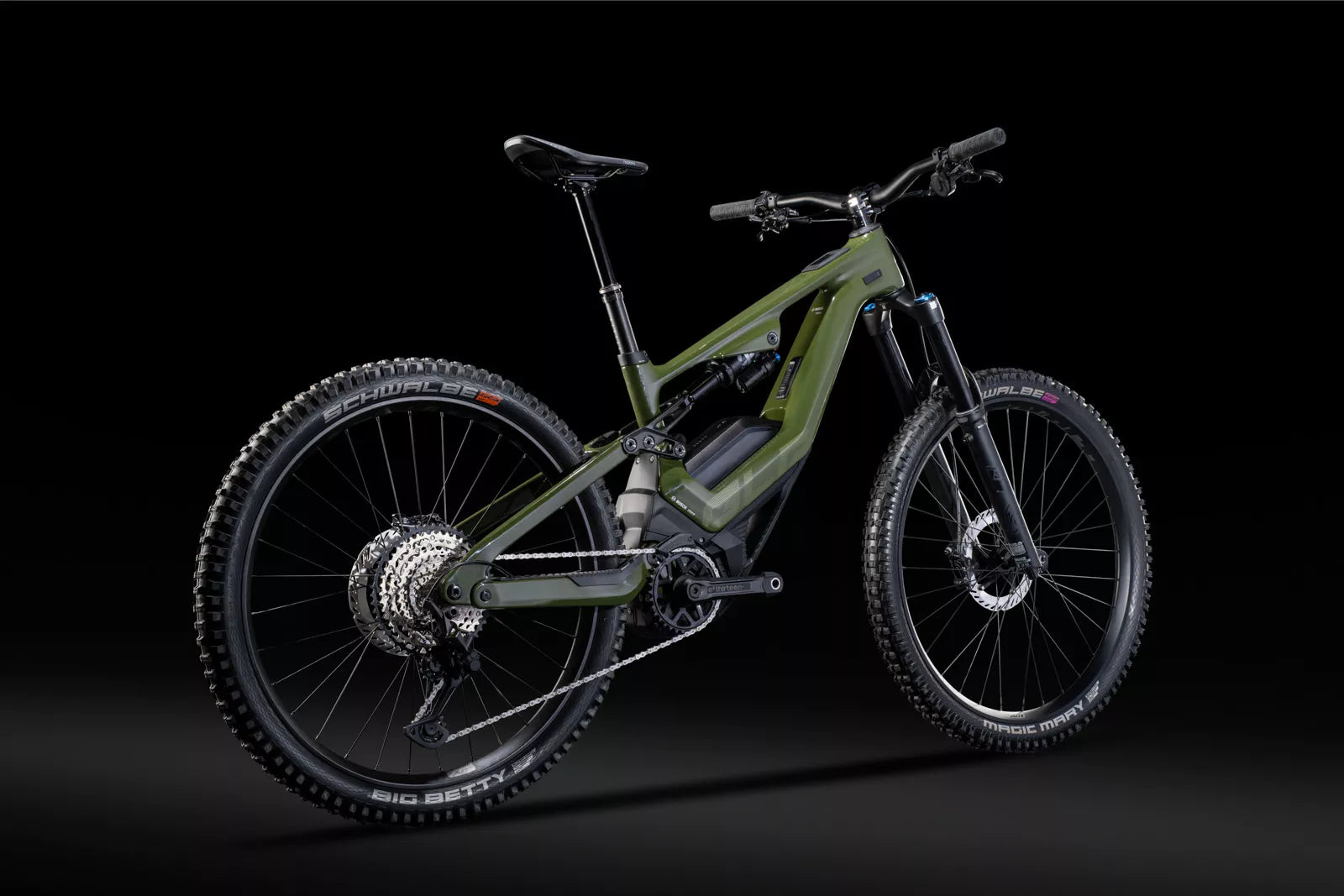 LAPIERRE OVERHOLT GLP III ELITE eMTB BIKE 2025 HARSH GREEN