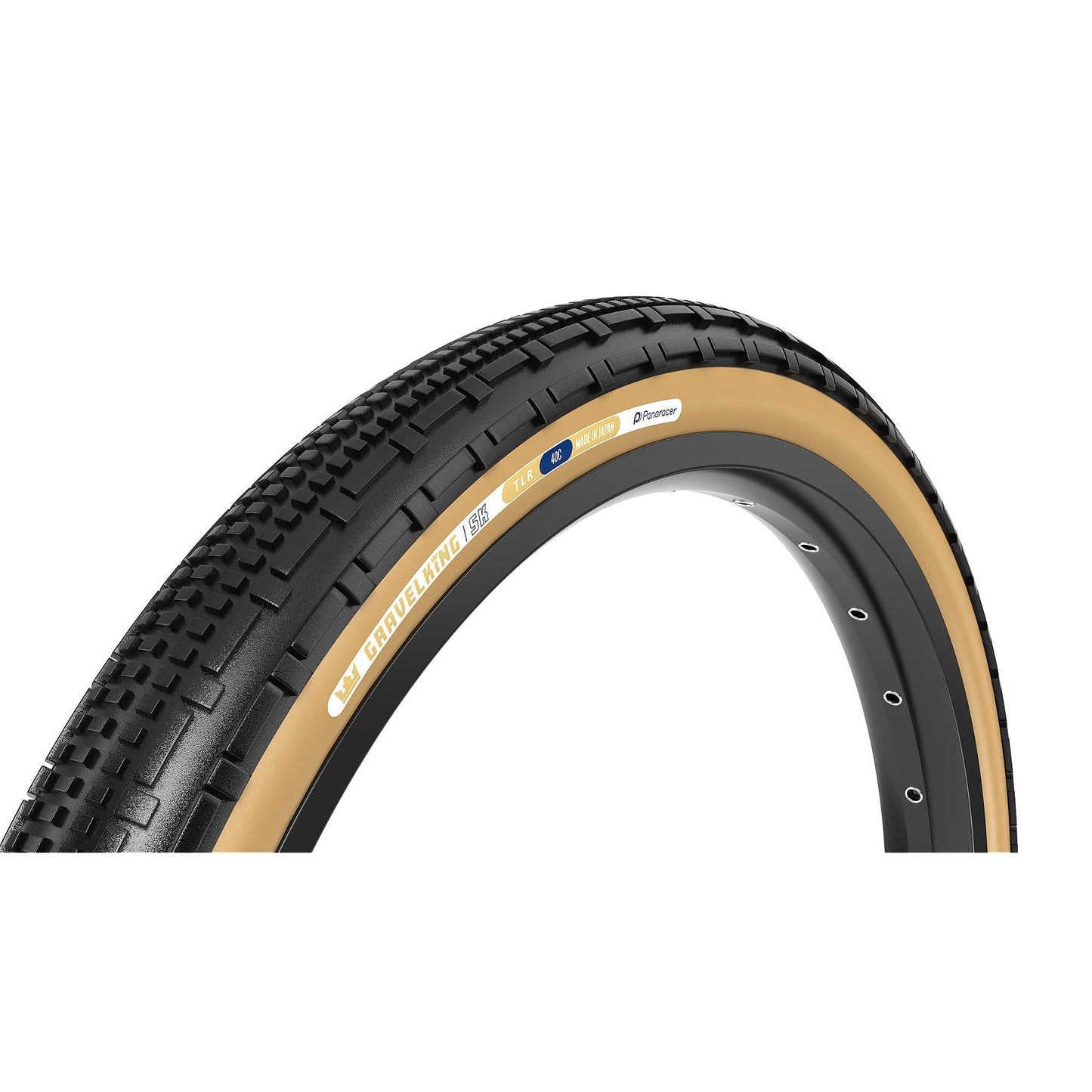 PANARACER GRAVELKING SK TLR GRAVEL TYRE BLACK/BROWN