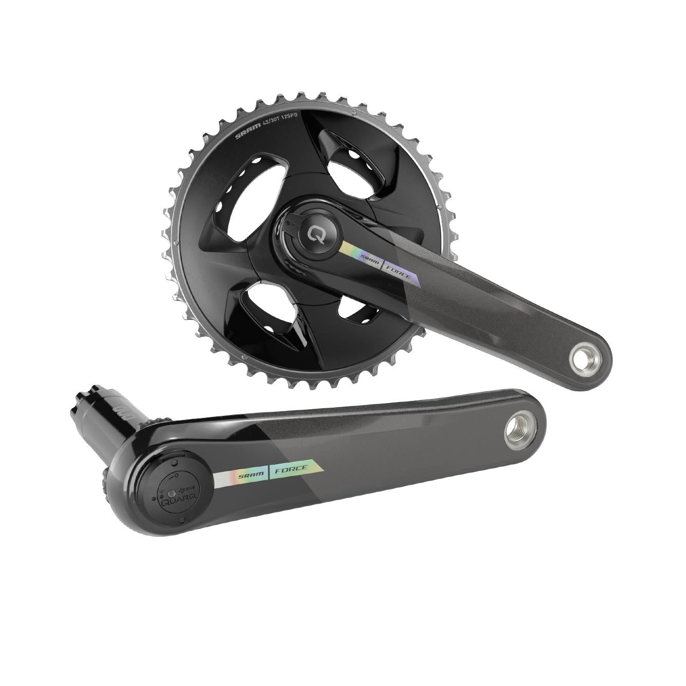 SRAM FORCE AXS DUB WIDE POWERMETER 2x12-SPEED CRANK 43/30T