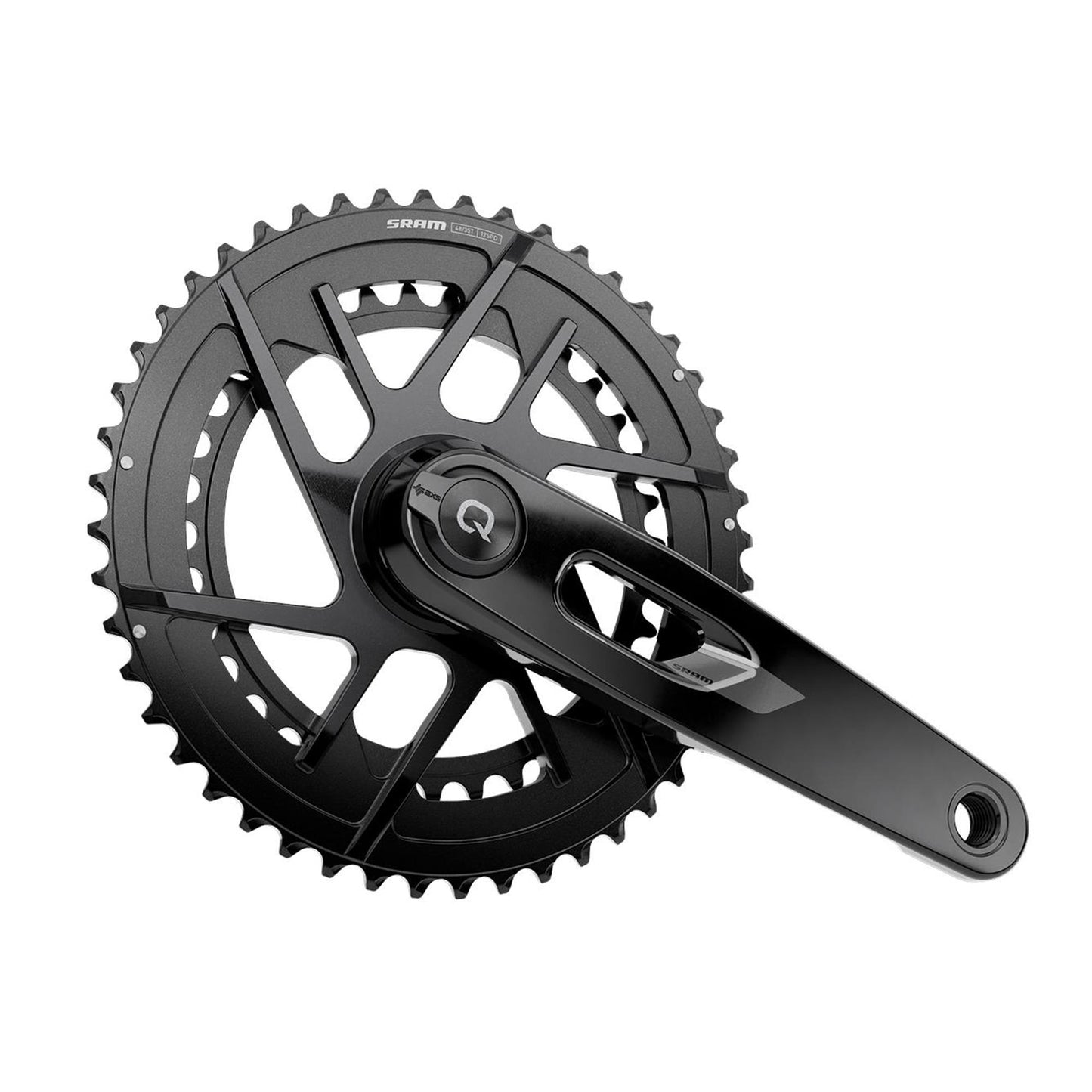 SRAM CRANKSET POWERMETER E1 DUB 2x12-SPEED CRANK 48/35T