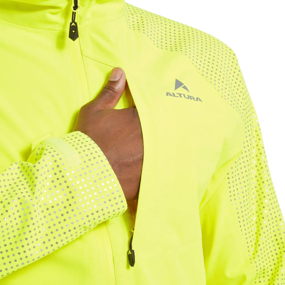 ALTURA NIGHTVISION STORM MEN'S WATERPROOF JACKET YELLOW
