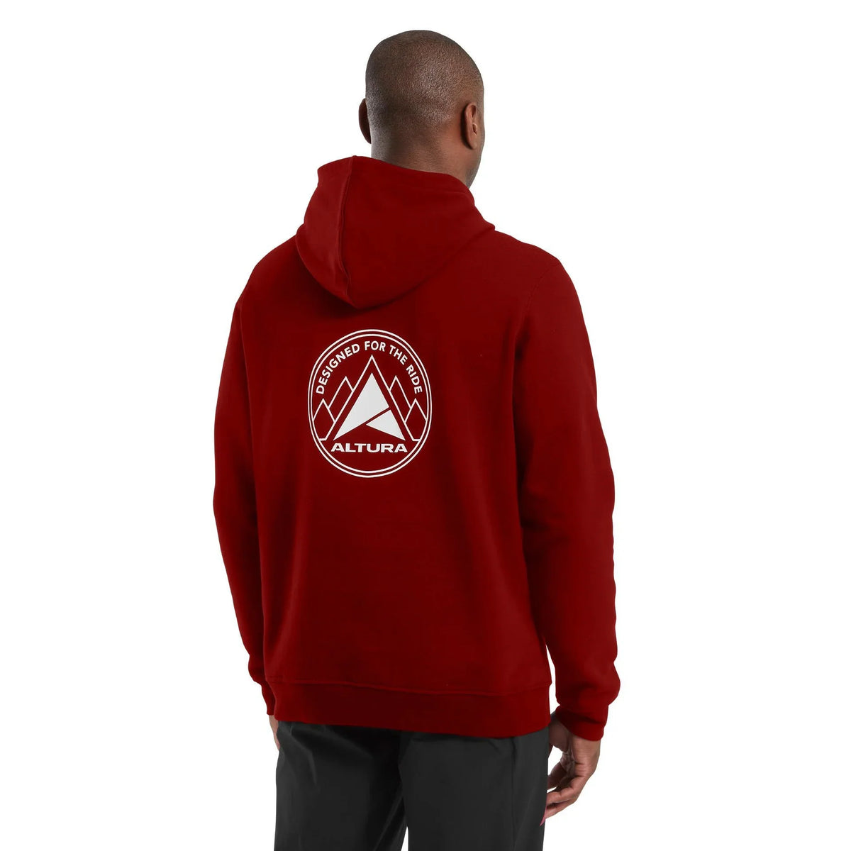 ALTURA DFTR UNISEX HOODIE BRICK RED