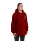 ALTURA DFTR UNISEX HOODIE BRICK RED