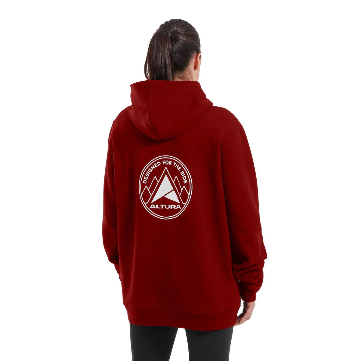 ALTURA DFTR UNISEX HOODIE BRICK RED