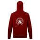ALTURA DFTR UNISEX HOODIE BRICK RED