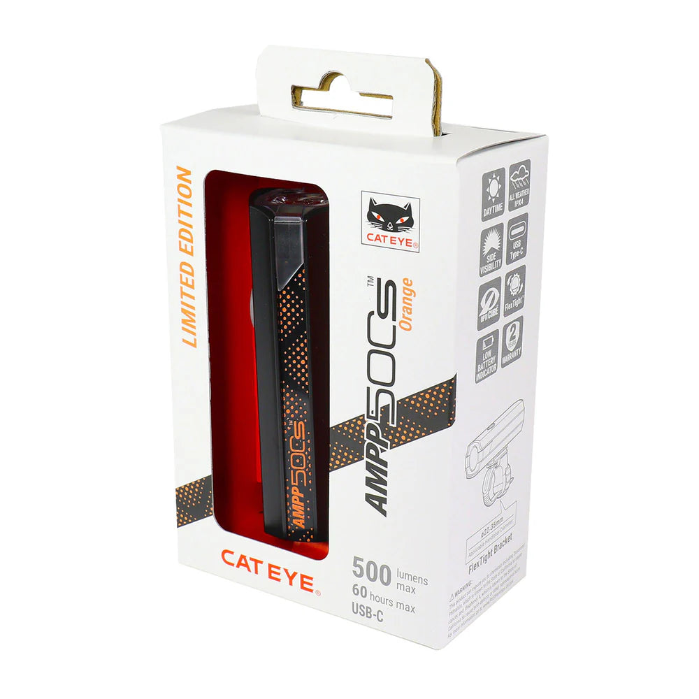 CATEYE AMPP 500S COLOUR EDITION FRONT BIKE LIGHT