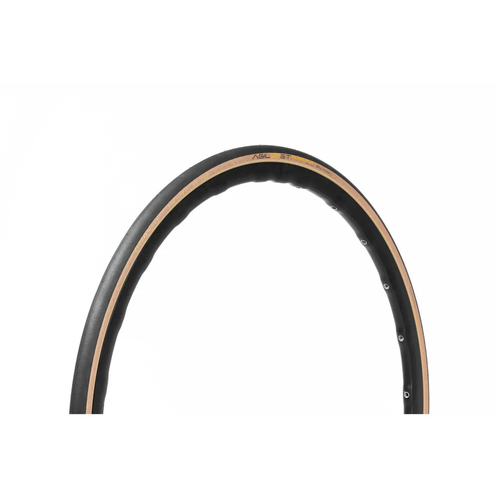 PANARACER AGILEST DURO TLR FOLDING ROAD TYRE BLACK/AMBER