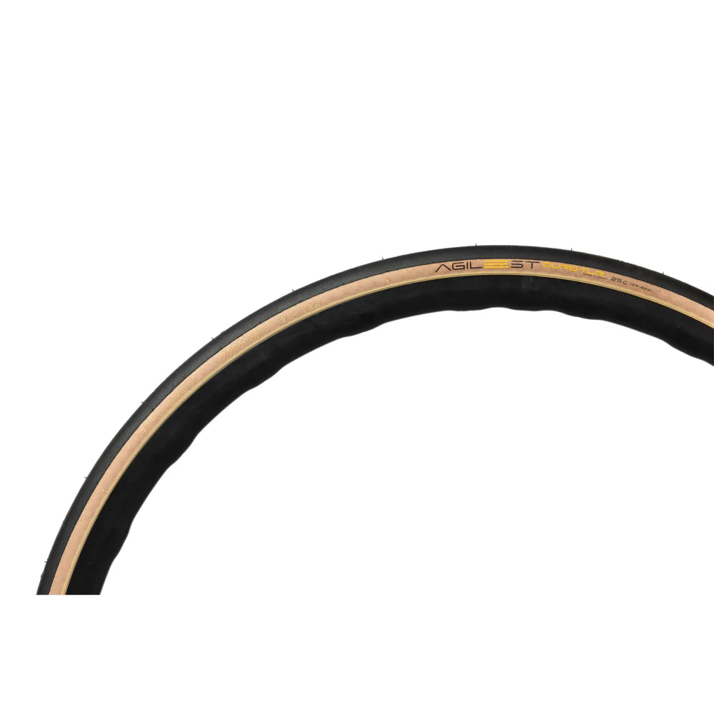 PANARACER AGILEST DURO TLR FOLDING ROAD TYRE BLACK/AMBER