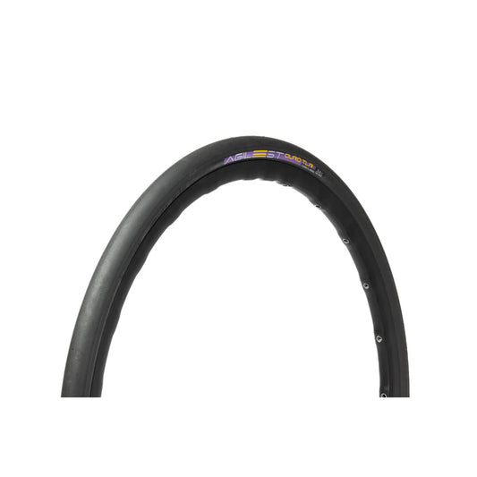 PANARACER AGILEST DURO TLR FOLDING ROAD TYRE BLACK/BLACK