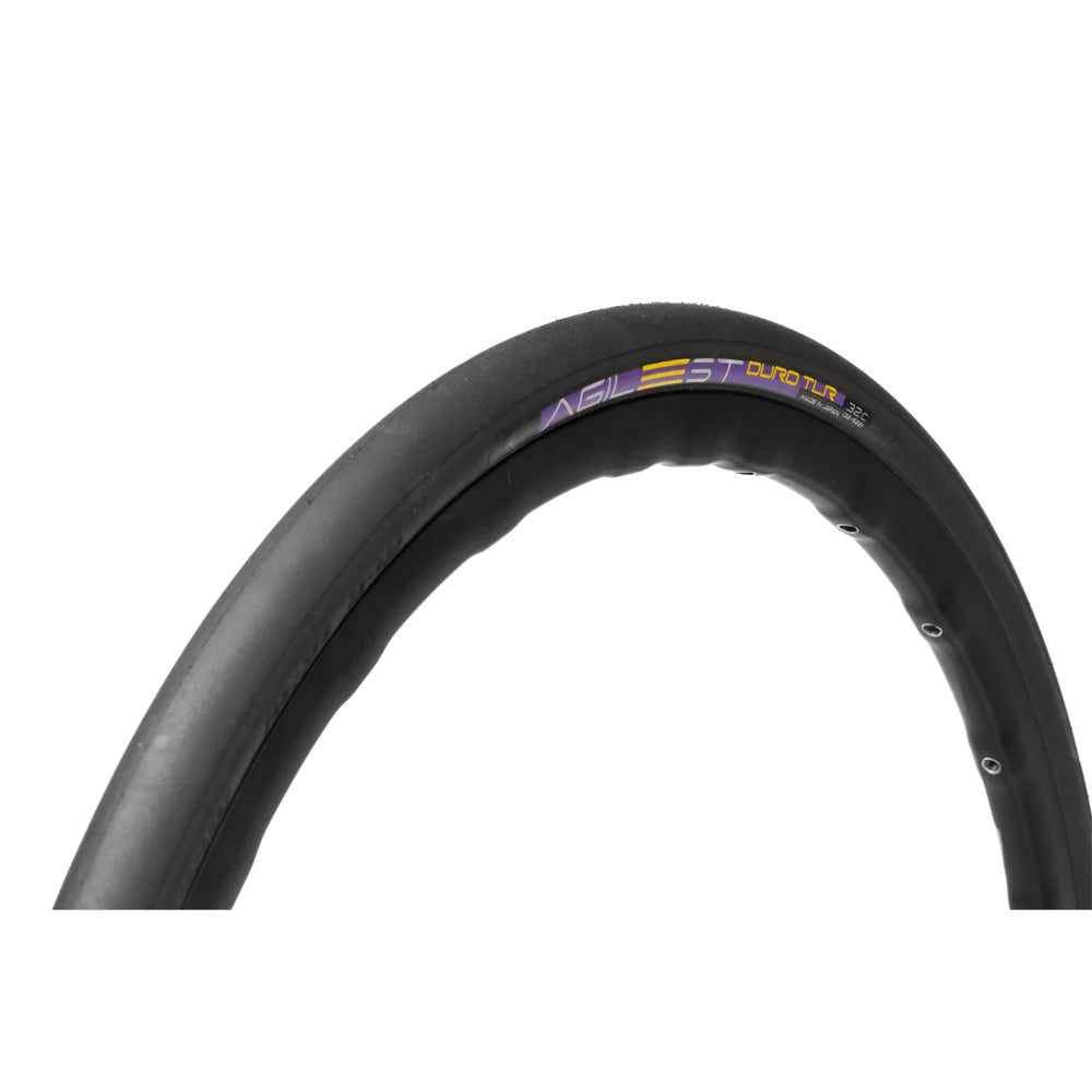 PANARACER AGILEST DURO TLR FOLDING ROAD TYRE BLACK/BLACK