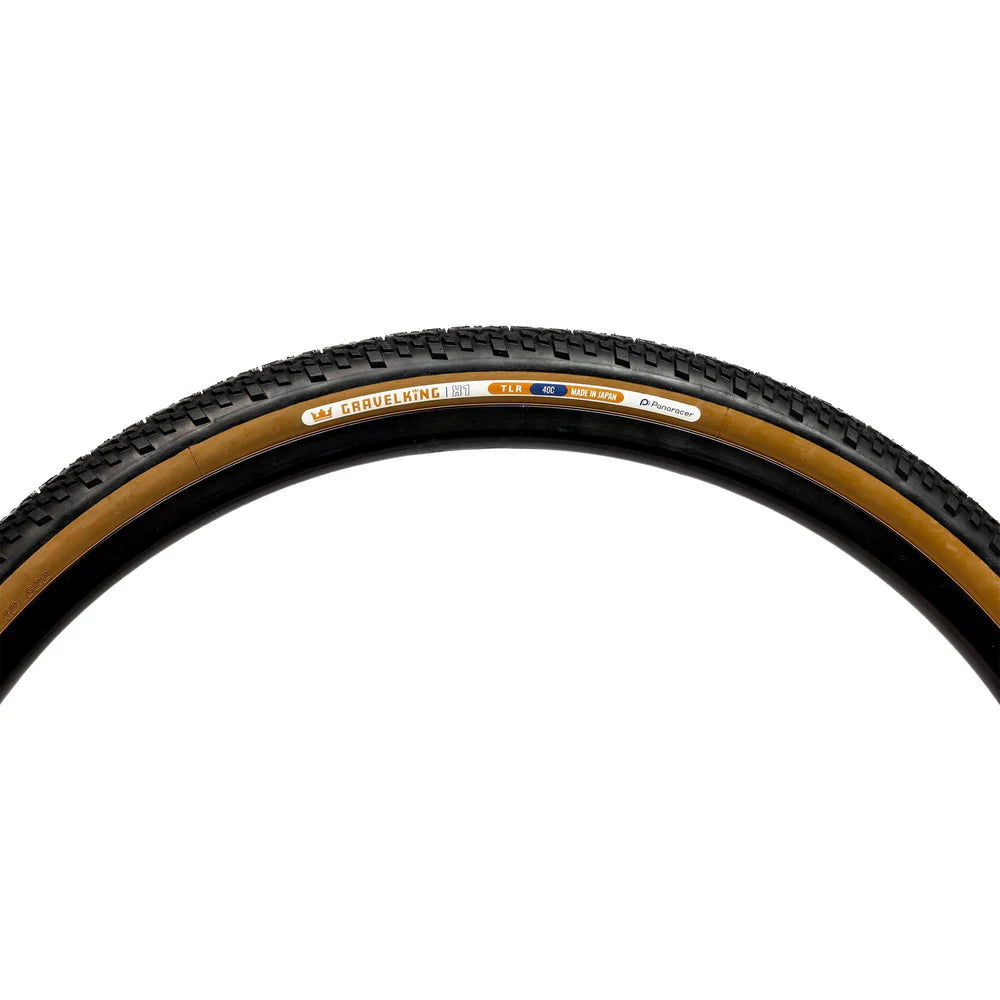 PANARACER TLR GRAVELKING X1 TLR GRAVEL TYRE: BLACK/BROWN
