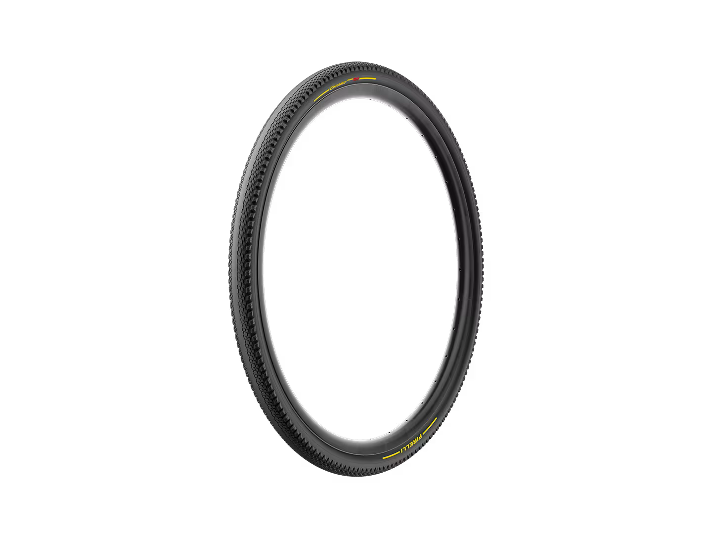 PIRELLI CINTURATO GRAVEL RH GRAVEL TYRE, BLACK/YELLOW