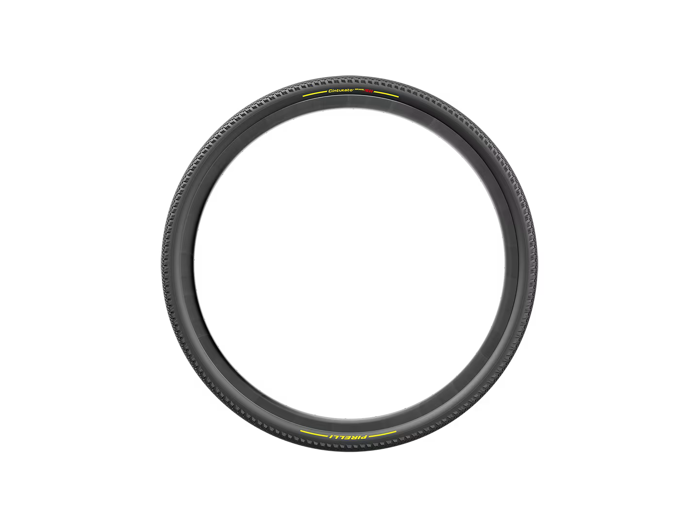 PIRELLI CINTURATO GRAVEL RH GRAVEL TYRE, BLACK/YELLOW