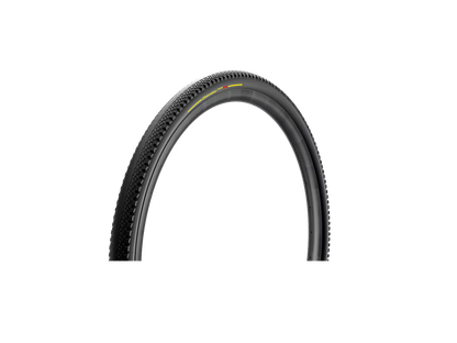 PIRELLI CINTURATO GRAVEL RH GRAVEL TYRE, BLACK/YELLOW