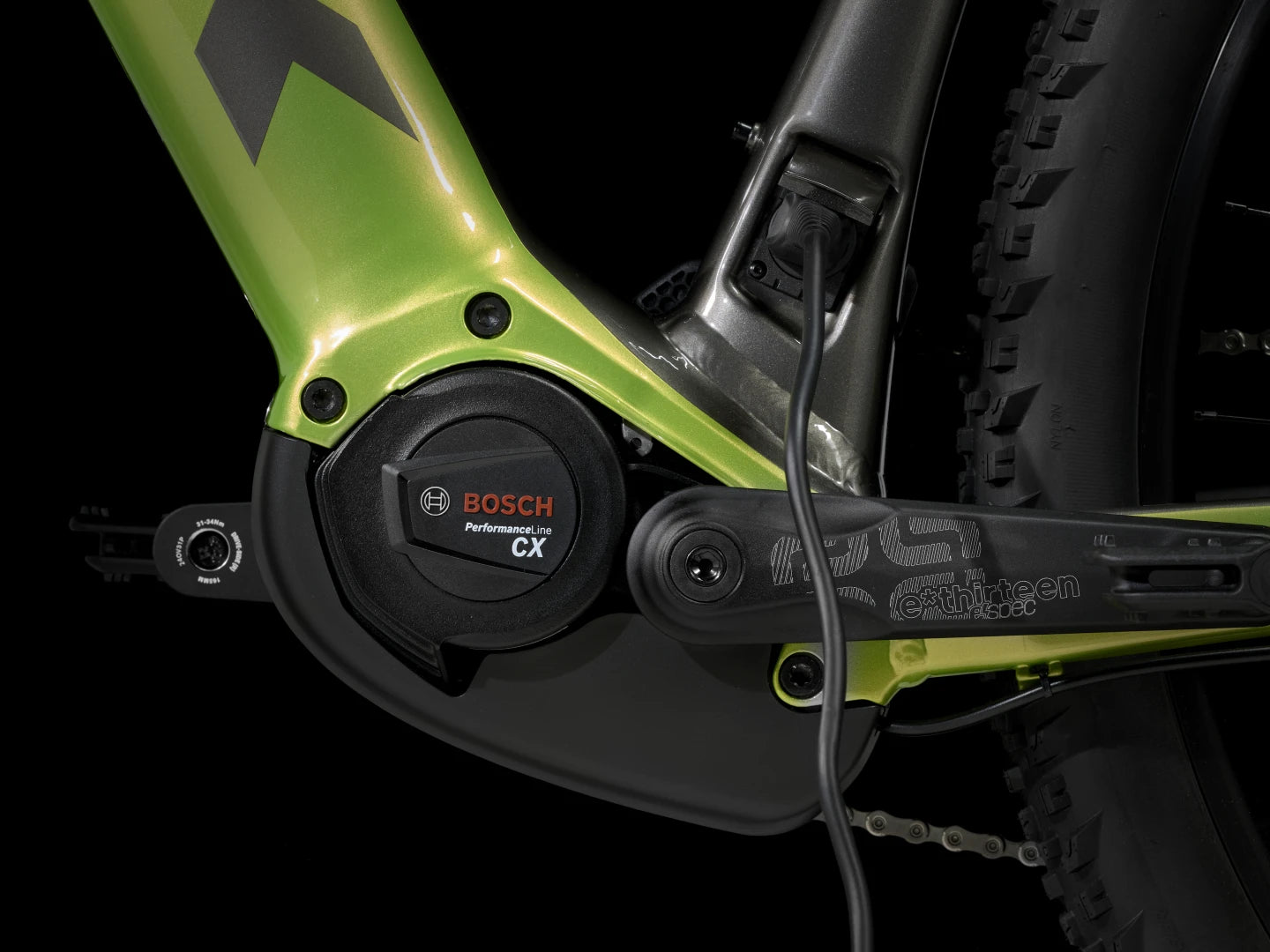 TREK POWERFLY 5 625W GEN 4 eMTB BIKE 2024 POWER SURGE/MERCURY - ONE OFF