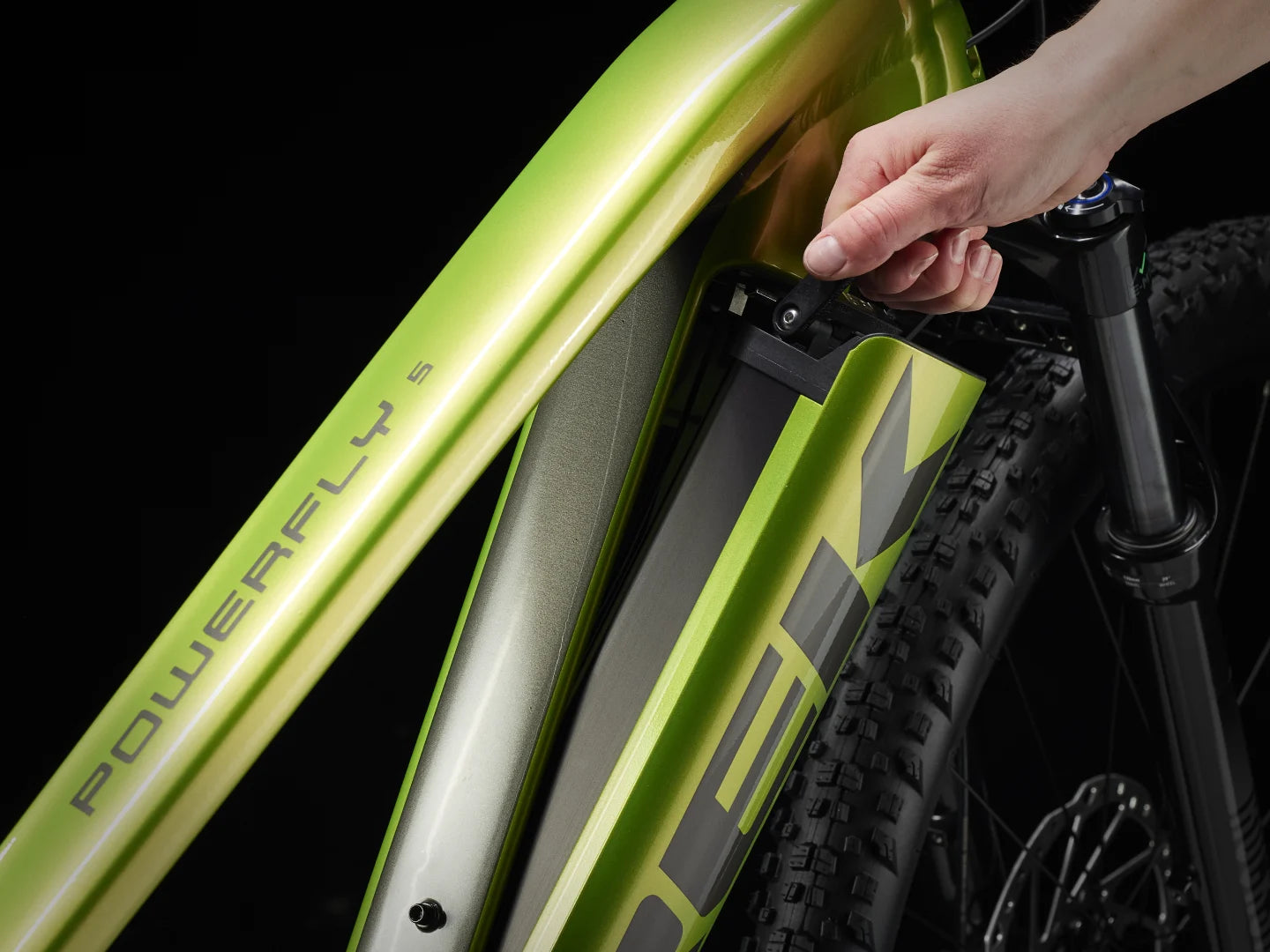 TREK POWERFLY 5 625W GEN 4 eMTB BIKE 2024 POWER SURGE/MERCURY - ONE OFF