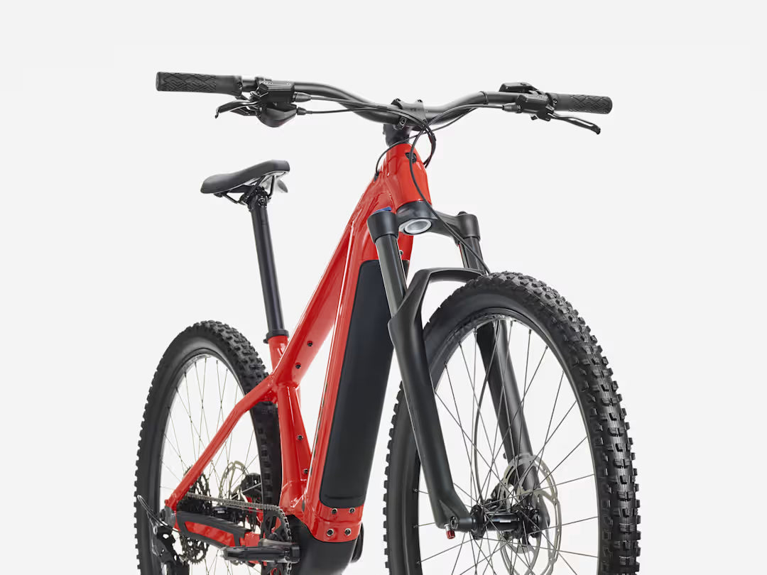 TREK POWERFLY+ 4 800 GEN 5 HARDTAIL eMTB BIKE 2027 RADIOACTIVE RED/BLACK CHROME