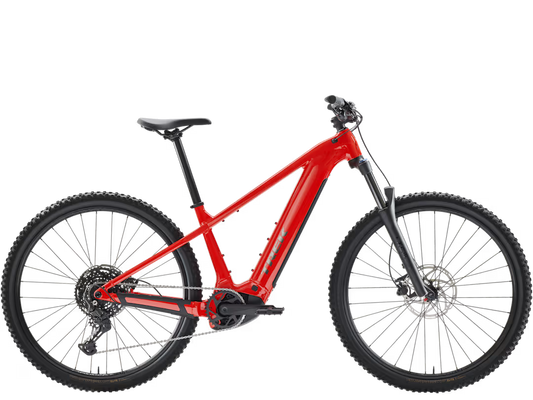 TREK POWERFLY+ 4 800 GEN 5 HARDTAIL eMTB BIKE 2027 RADIOACTIVE RED/BLACK CHROME