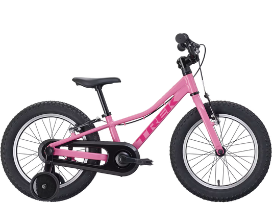 TREK PRECALIBER 16 FREEWHEEL KID'S BIKE 2027 PINK FROSTING