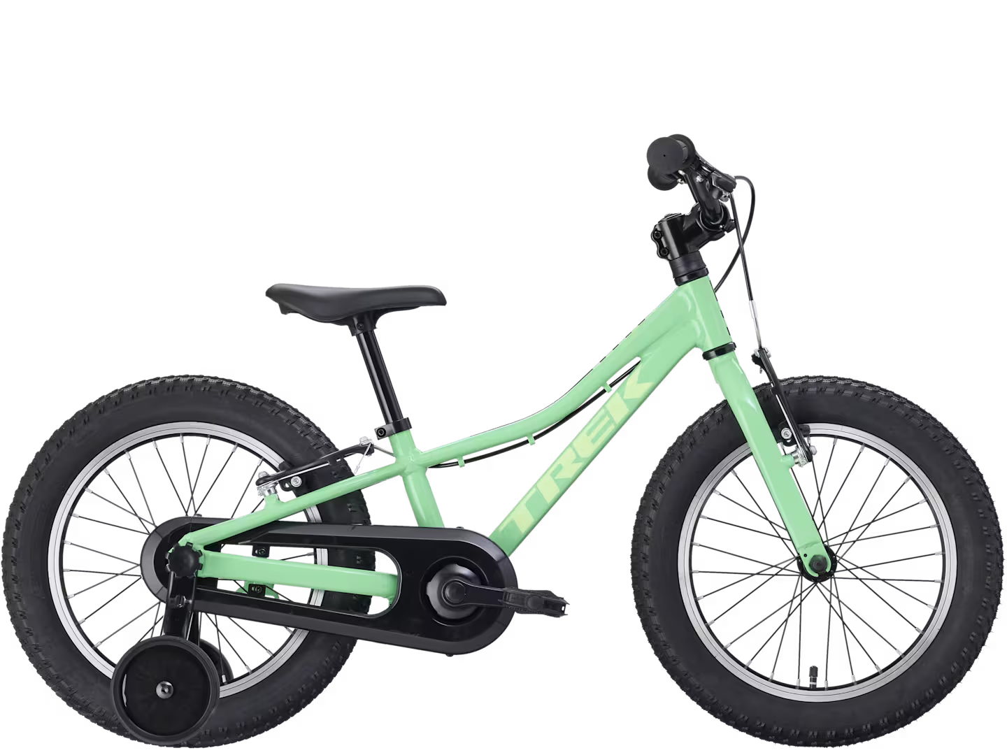 TREK PRECALIBER 16 FREEWHEEL KID'S BIKE 2027 GREEN FLASH