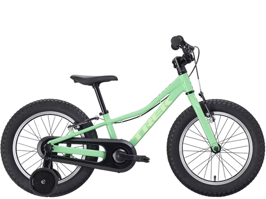 TREK PRECALIBER 16 FREEWHEEL KID'S BIKE 2027 GREEN FLASH