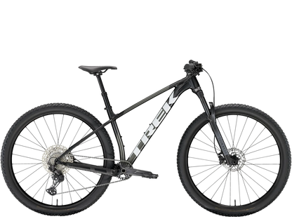 TREK PROCALIBER 6 HARDTAIL MTB BIKE 2024 - SATIN TREK BLACK/LITHIUM GREY