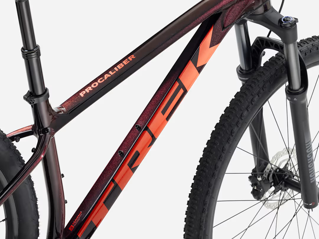 TREK PROCALIBER 6 HARDTAIL MTB BIKE 2027 RED SERPENTINE