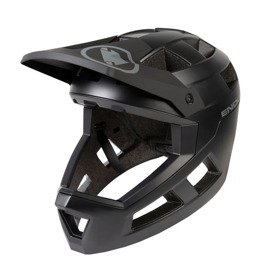 ENDURA SINGLETRACK FULL FACE HELMET BLACK