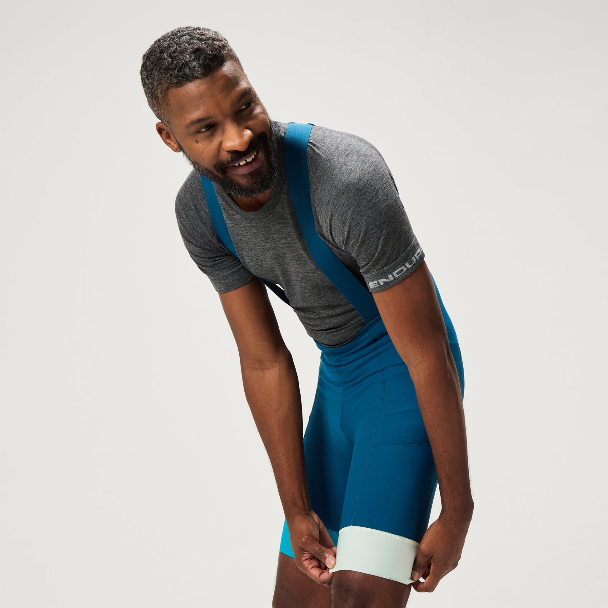 ENDURA LOOP BIBSHORT BARRA BLUE