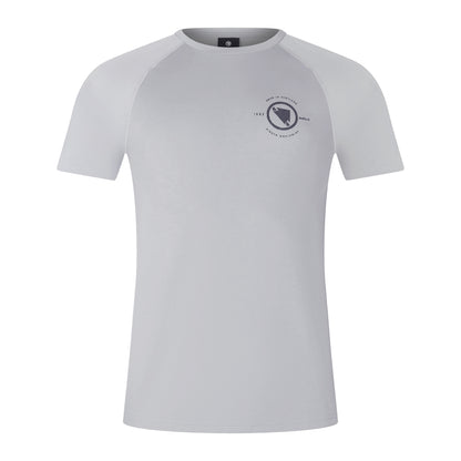 ENDURA MEN'S LOOP S/S TECH TEE DREICH GREY