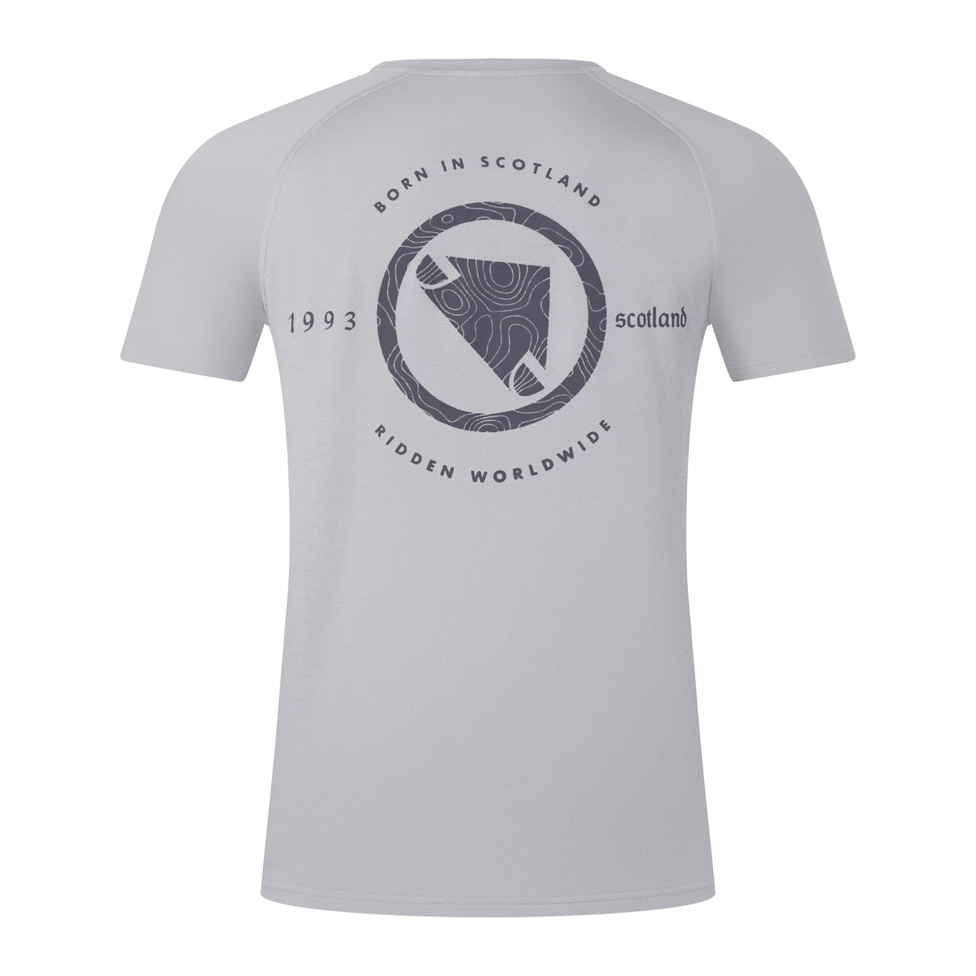 ENDURA MEN'S LOOP S/S TECH TEE DREICH GREY