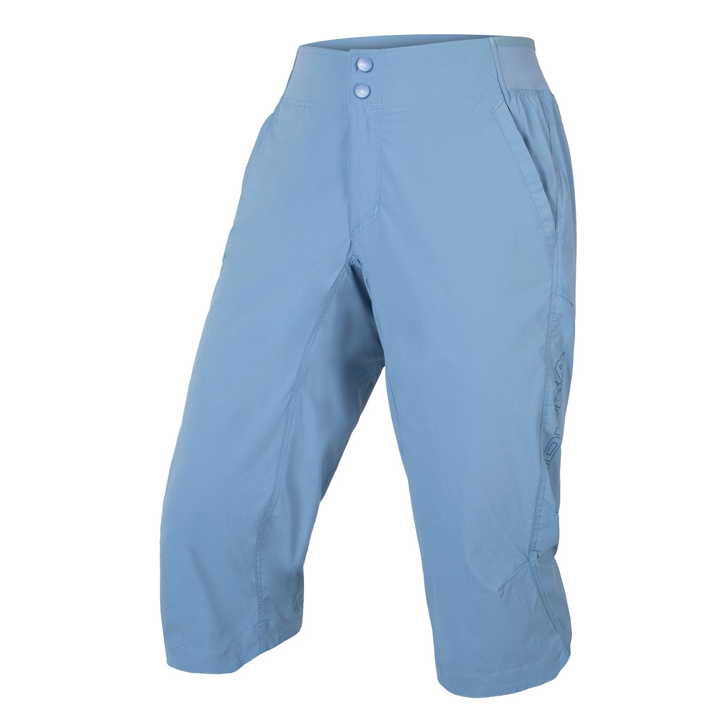 ENDURA WOMEN'S HUMMVEE LITE 3/4 SHORT BLUE STEEL