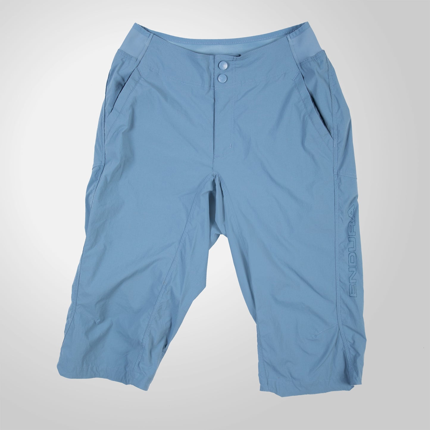 ENDURA WOMEN'S HUMMVEE LITE 3/4 SHORT BLUE STEEL