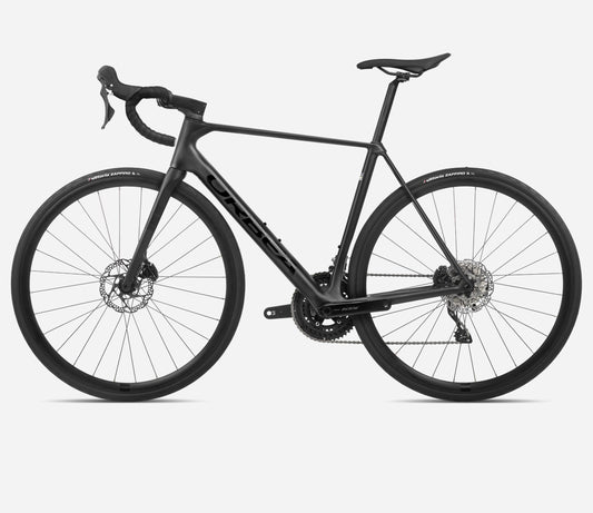 ORBEA ORCA M30 ROAD BIKE 2025 VULCANO-BLACK (MATT) BLACK (GLOSS)