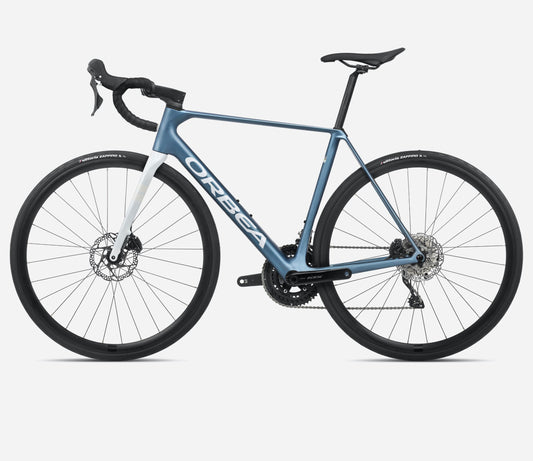 ORBEA ORCA M30 ROAD BIKE 2025 SLATE-BLUE-HALO SILVER (MATT)