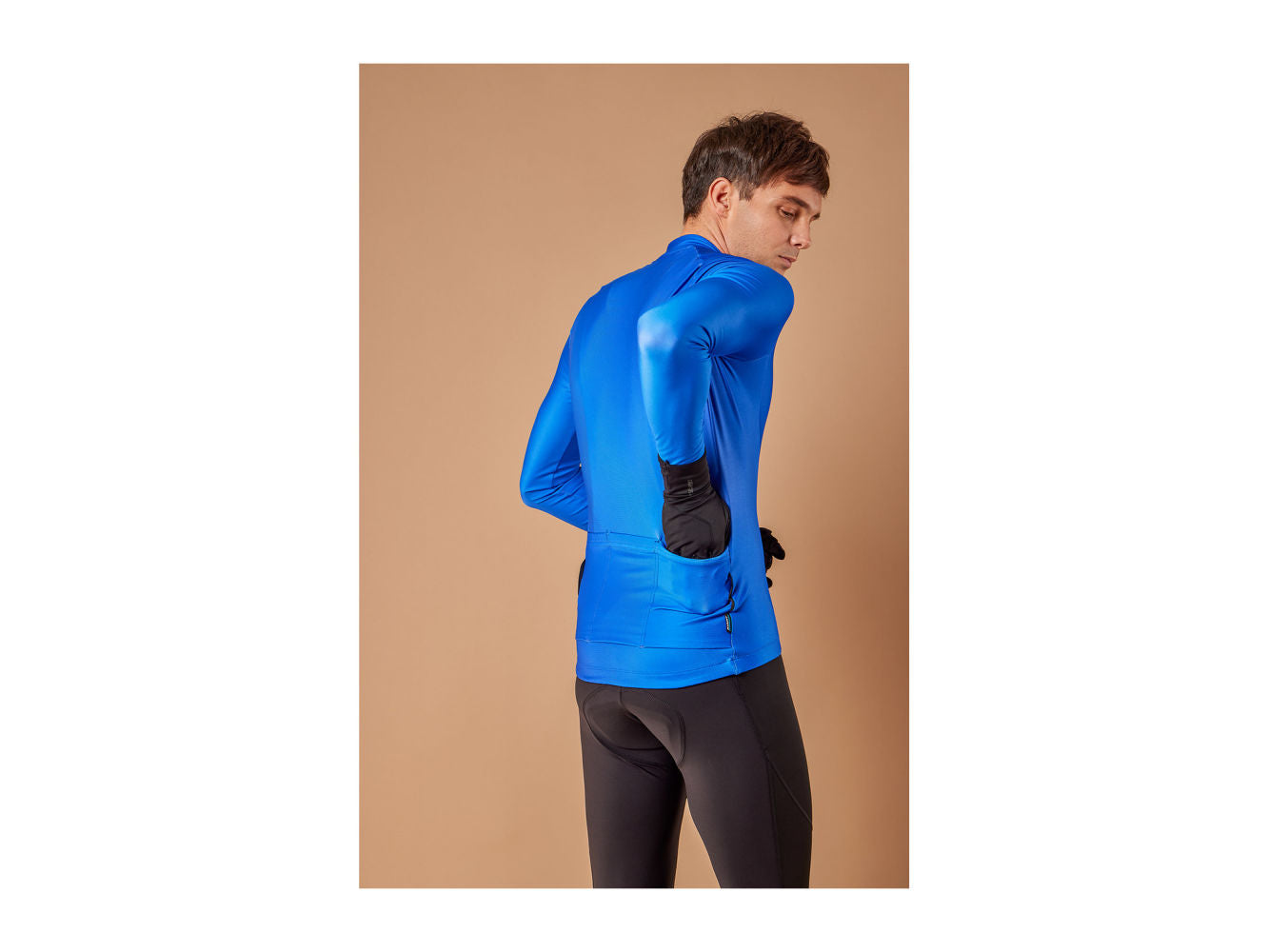 GIANT  RACE DAY LONG SLEEVE JERSEY - BLUE