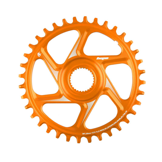 HOPE R22 E-BIKE CHAINRING DIRECT MOUNT BOSCH GEN4 ORANGE