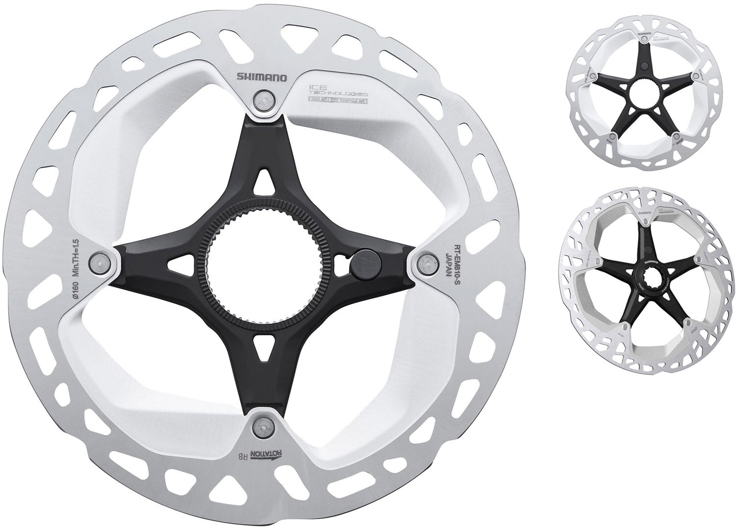 SHIMANO STEPS RT-EM810 CENTRE-LOCK DISC ROTOR FOR E-BIKES