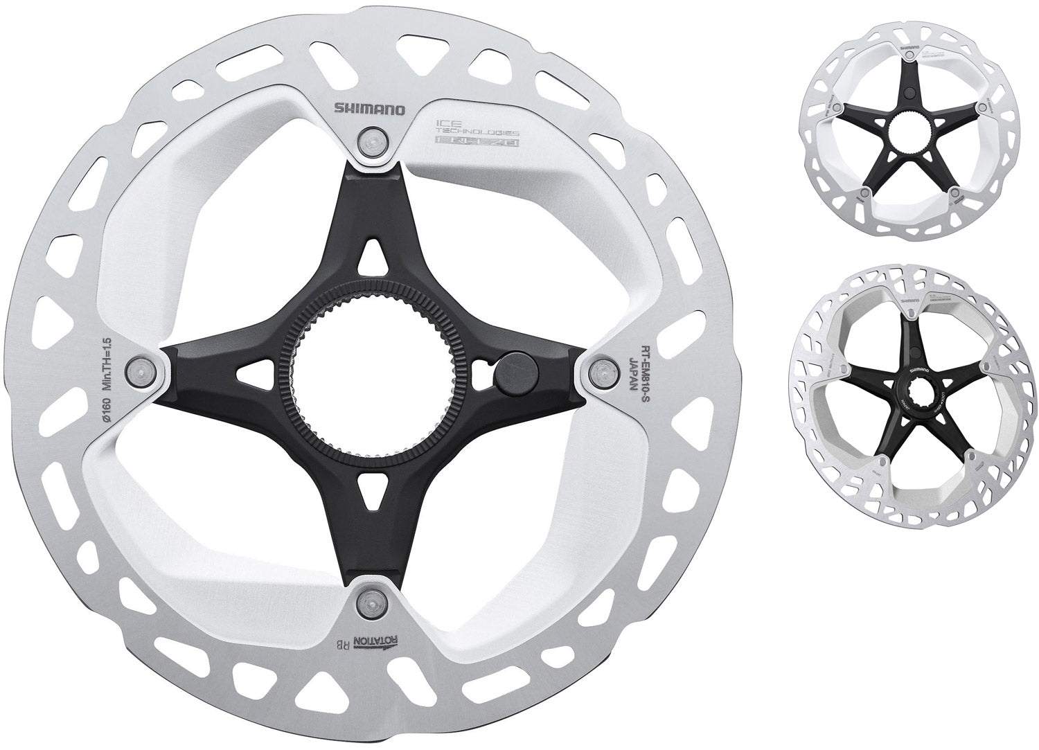 SHIMANO STEPS RT-EM810 CENTRE-LOCK DISC ROTOR FOR E-BIKES