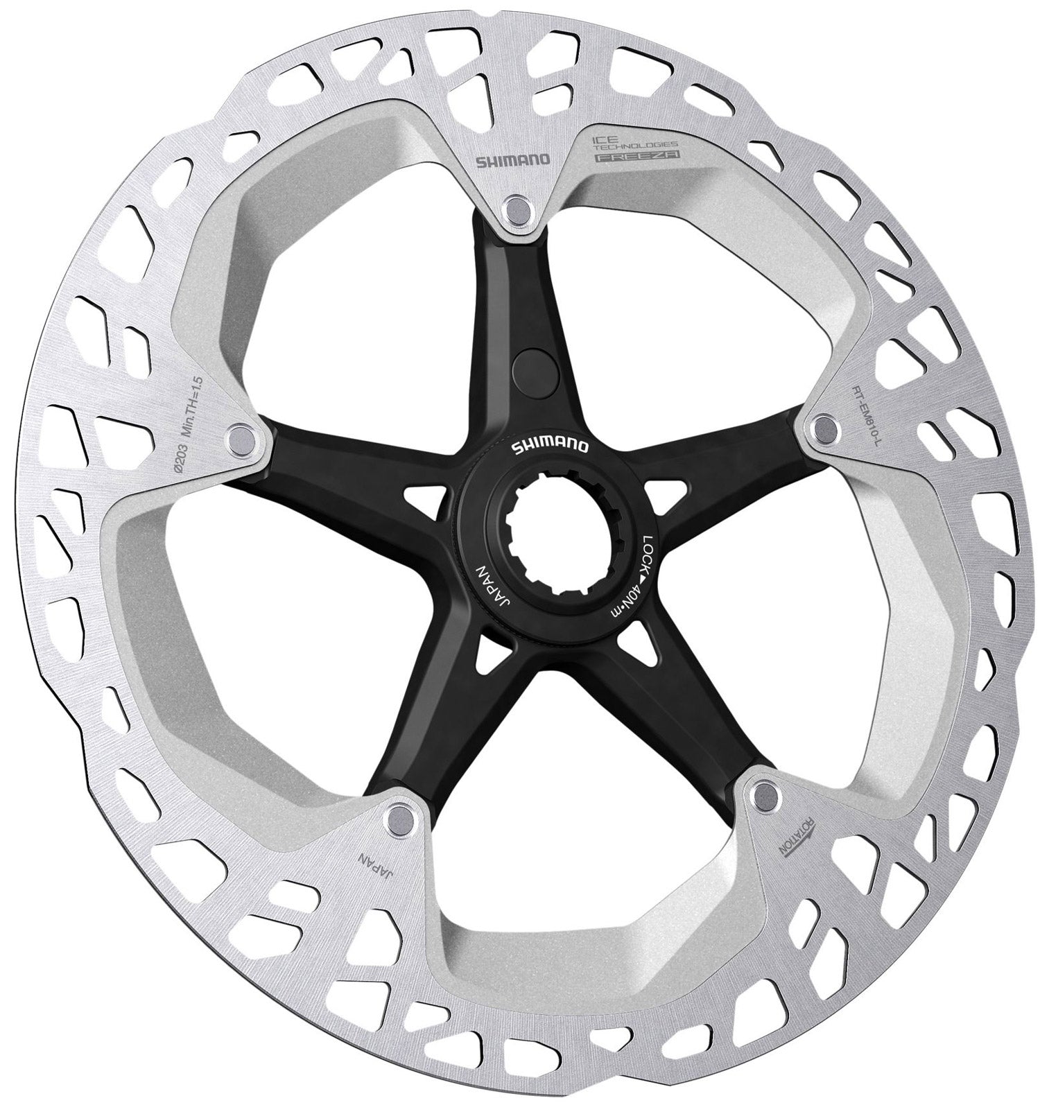 SHIMANO STEPS RT-EM810 CENTRE-LOCK DISC ROTOR FOR E-BIKES