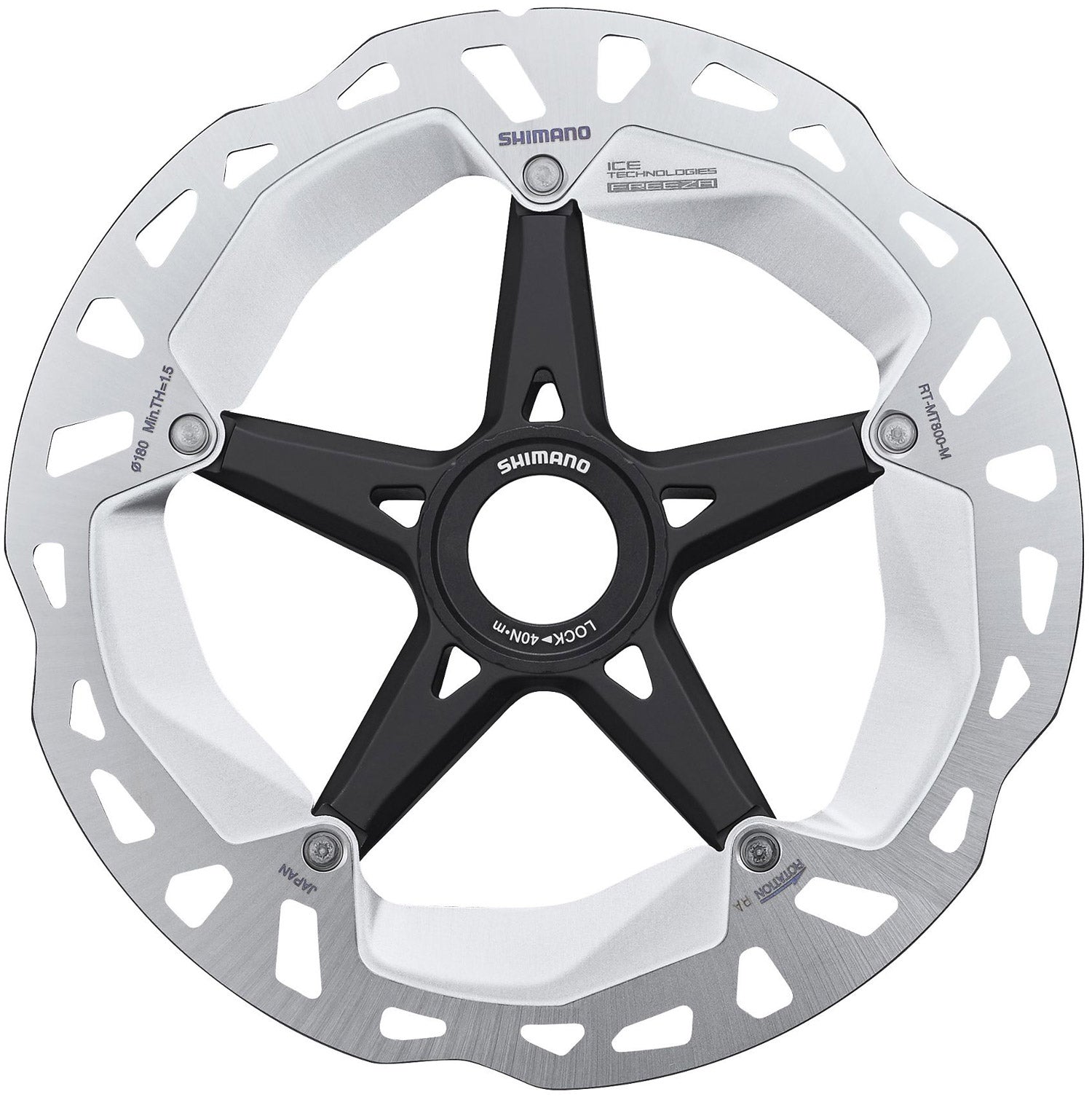SHIMANO DEORE XT RT-MT800 CENTRE-LOCK DISC ROTOR WITH LOCKRING