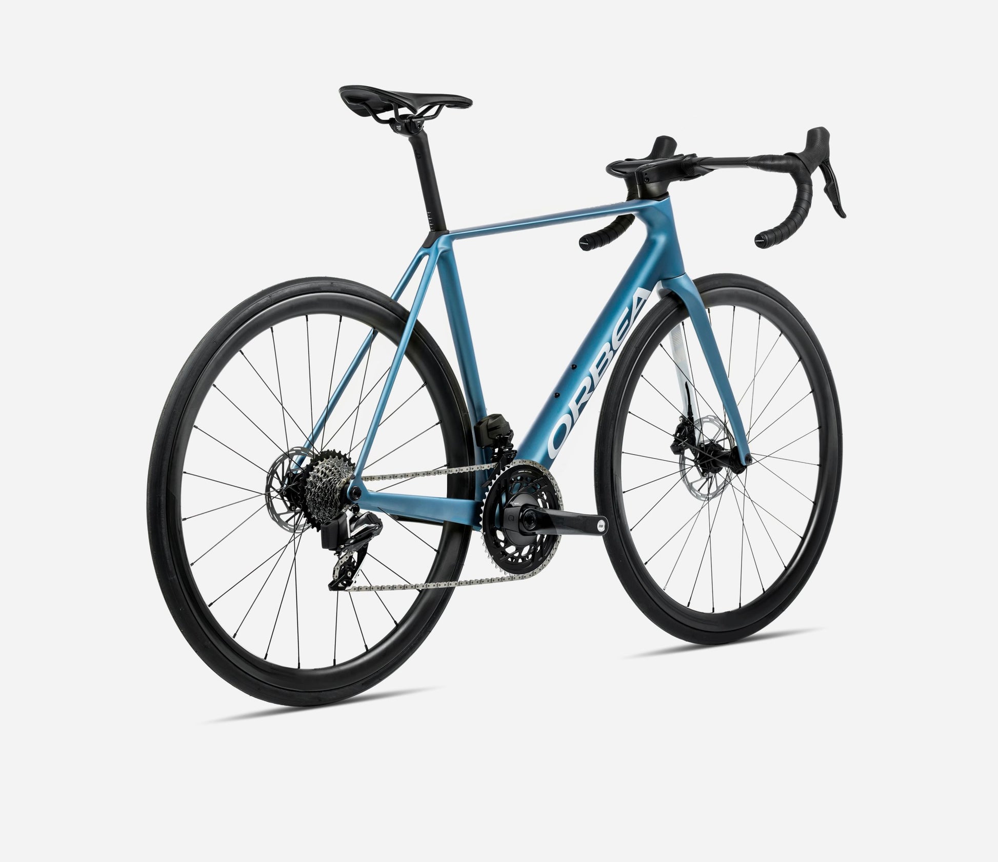 ORBEA ORCA M35i ROAD BIKE 2025 SLATE-BLUE-HALO-SILVER (MATT)