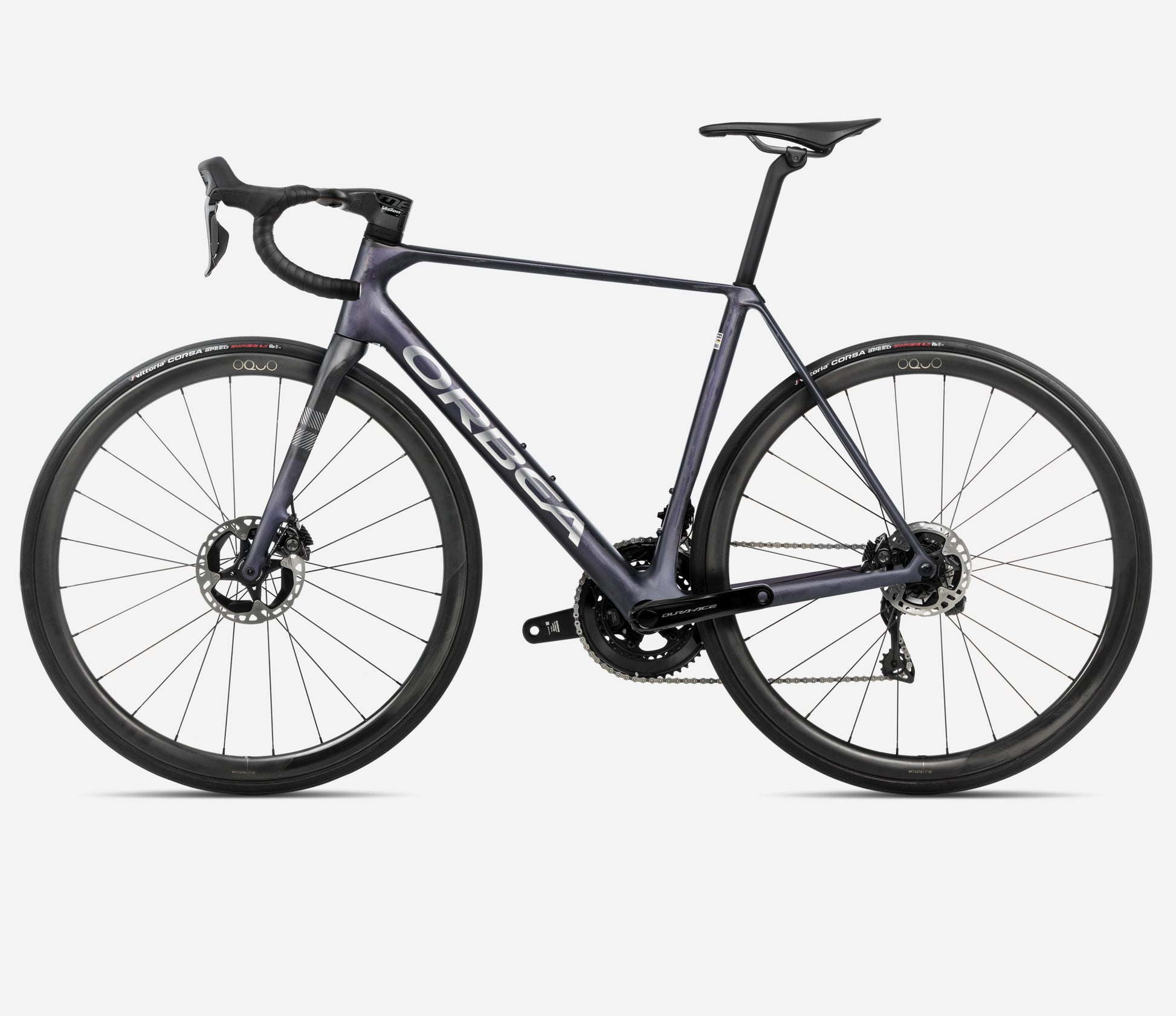 ORBEA ORCA M21e LTD PWR ROAD BIKE 2025 TANZANITE (MATT)-CARBON RAW (MATT)