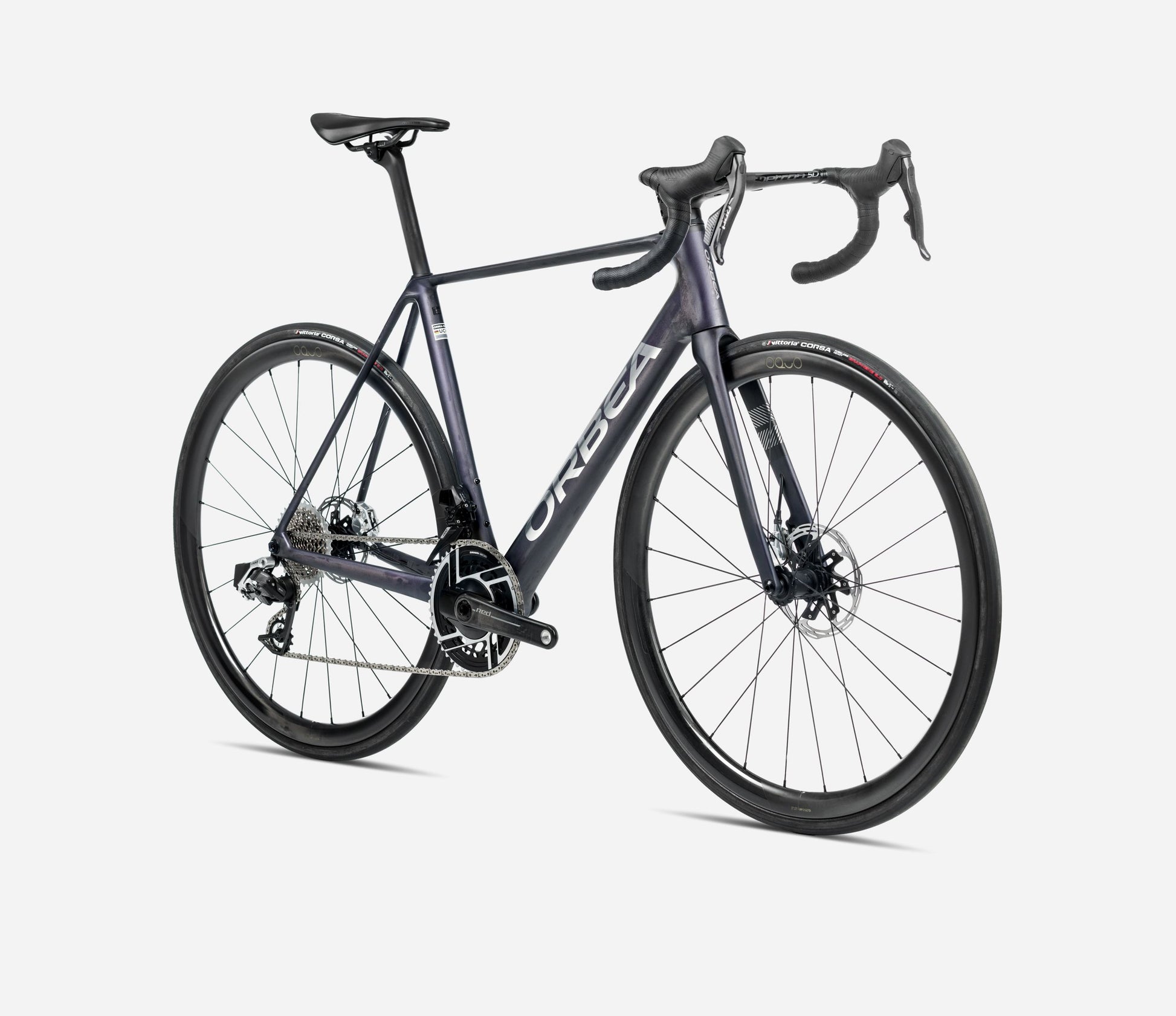 ORBEA ORCA M21e LTD PWR ROAD BIKE 2025 TANZANITE (MATT)-CARBON RAW (MATT)