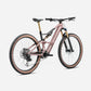 ORBEA RISE LT M10 420Wh FULL SUSPENSION eMTB BIKE 2025 DESERT ROSE - CARBON RAW (MATT)