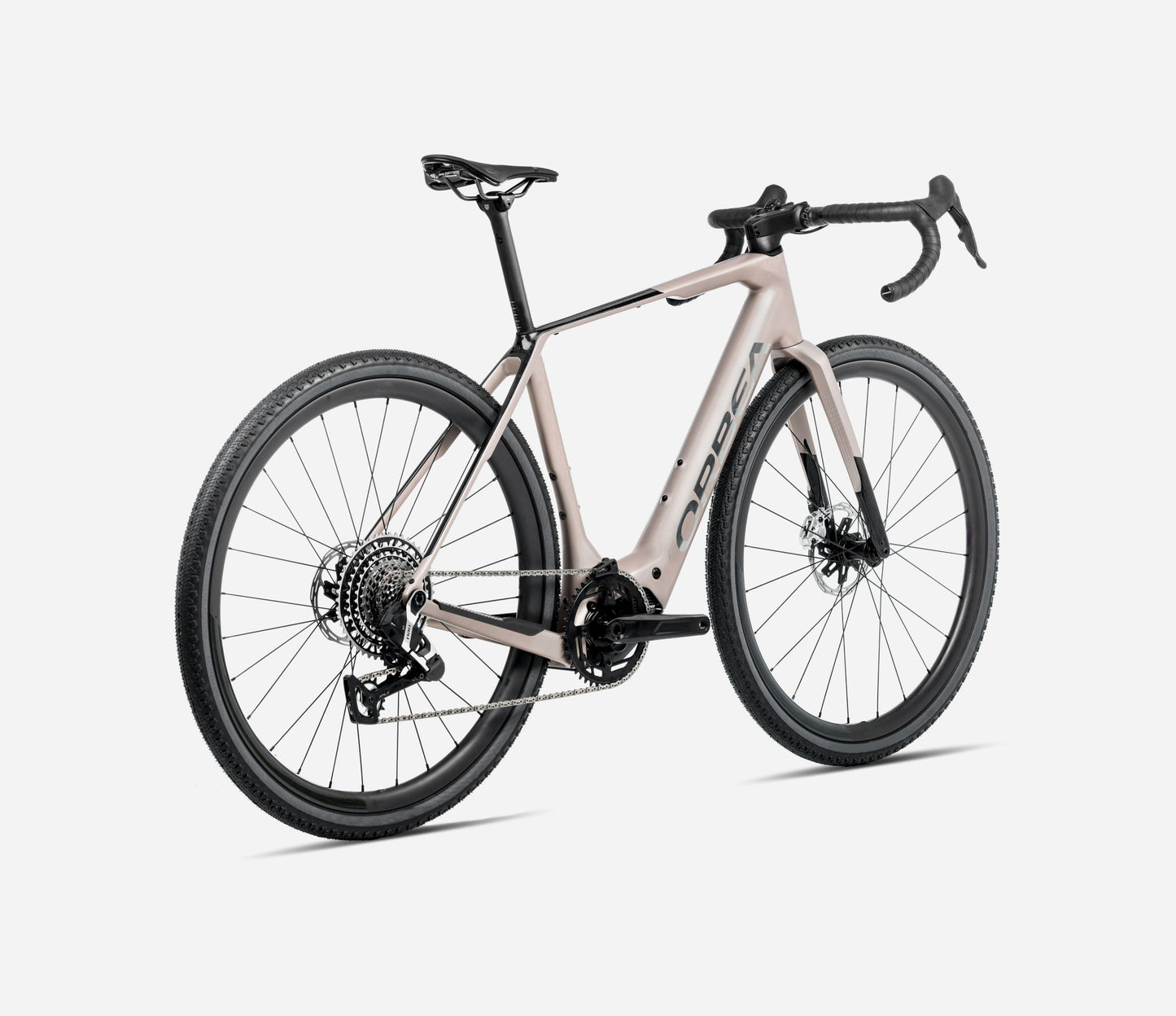 ORBEA DENNA M10i eROAD BIKE 2025 NICKEL MATT - CARBON RAW GLOSS