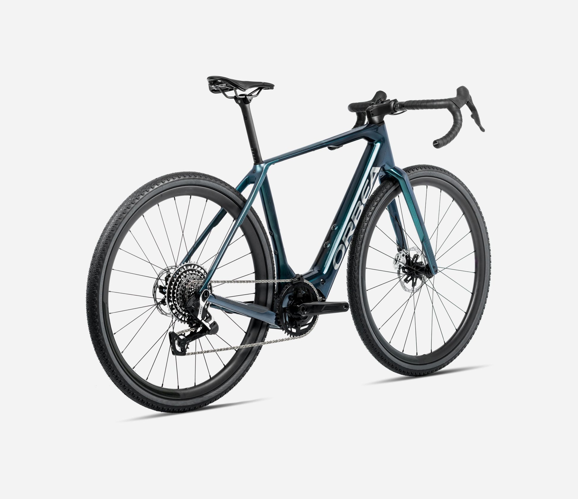 ORBEA DENNA M31e eROAD BIKE 2025 ESCAPE GREEN GLOSS - FOGGY MATT