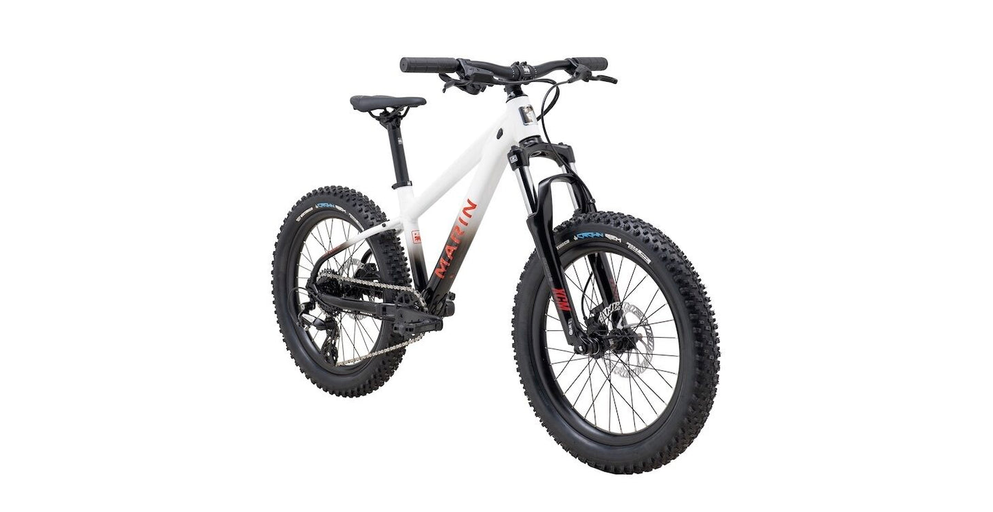 MARIN SAN QUENTIN 20 KID'S MTB BIKE 2025 WHITE/BLACK