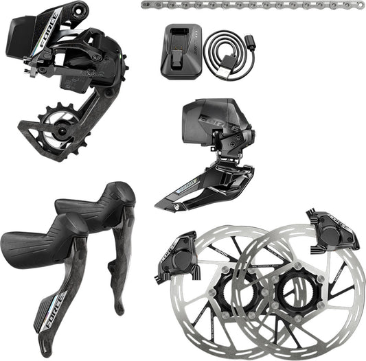 SRAM FORCE AXS eTAP E1 2x12-SPEED CENTRELOCK UPGRADE KIT